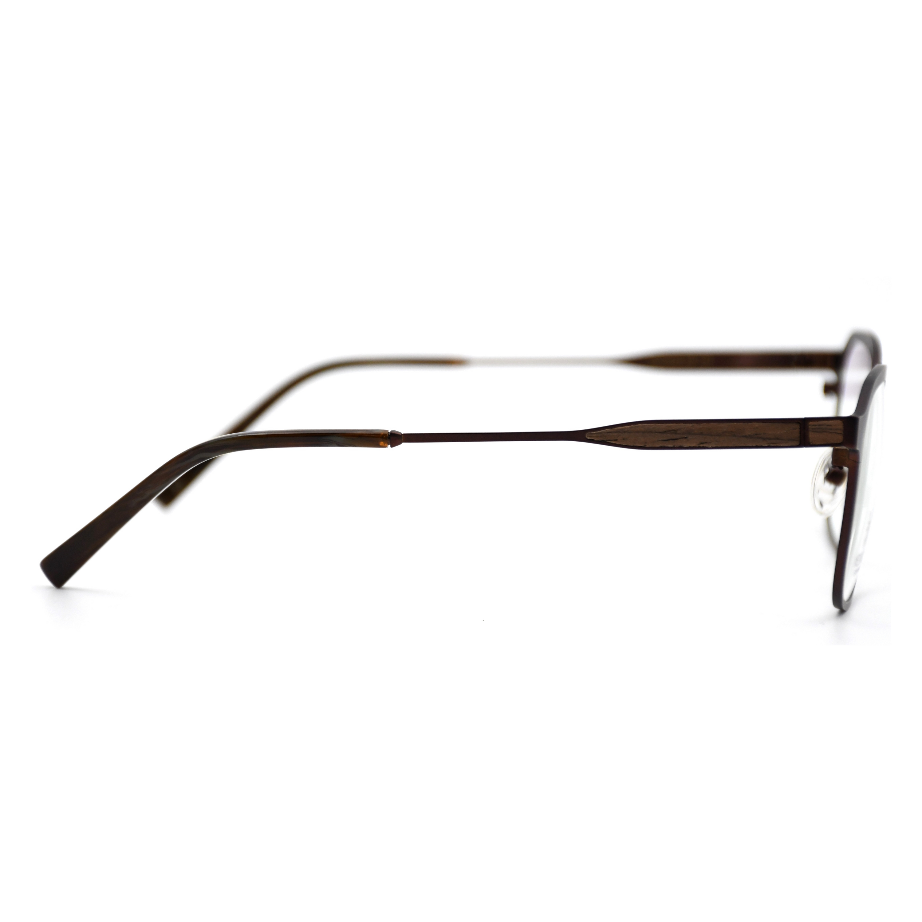 Velocity Rectangle Full Rim Metal Eyeglasses - 4032M-M8