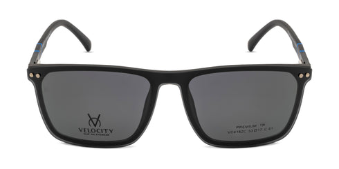 Velocity Clip-On Sunglasses with Polarized Lens