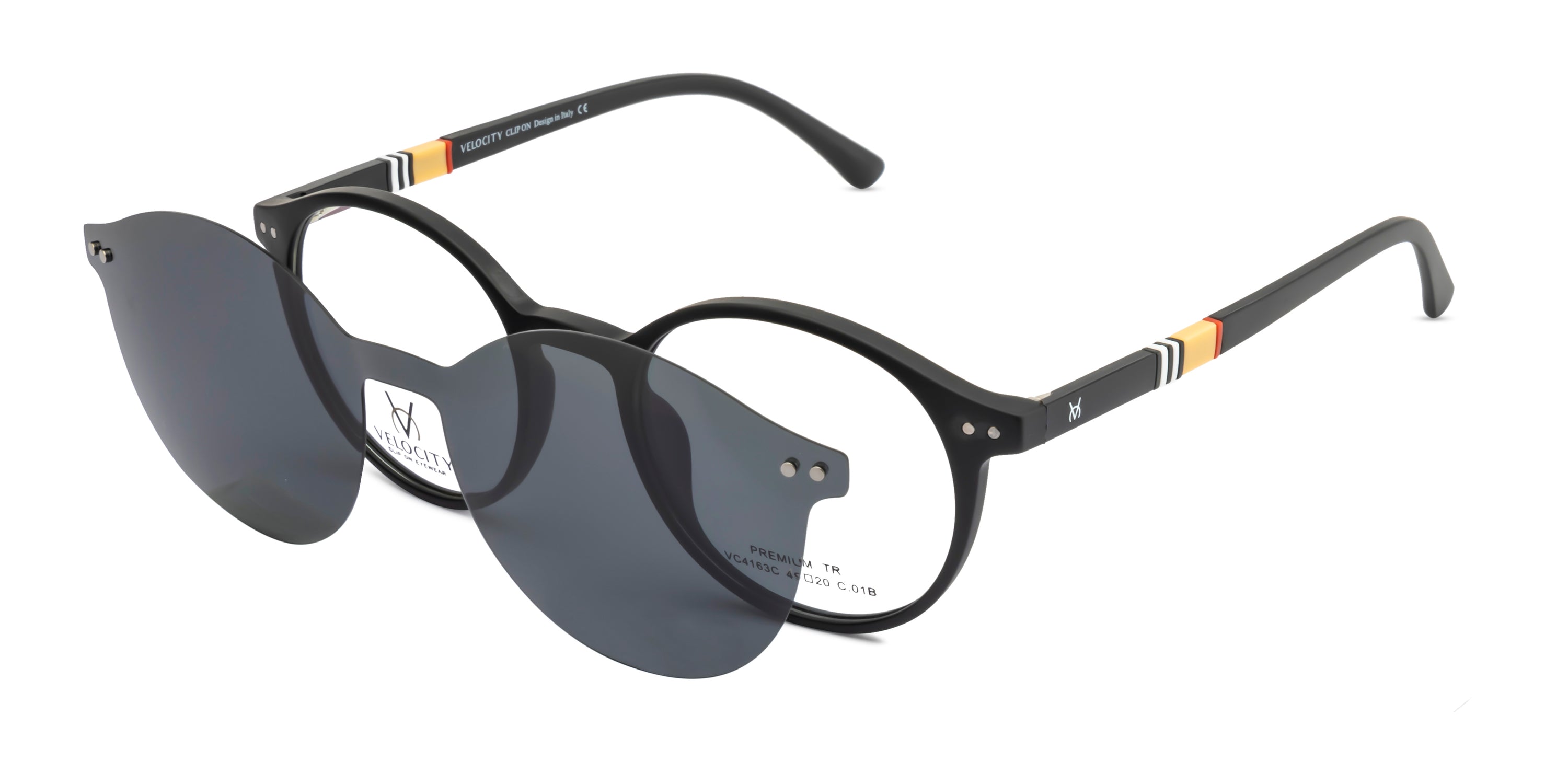 Velocity Magnetic Clip-On Sunglasses with Polarized Lens – Speksee