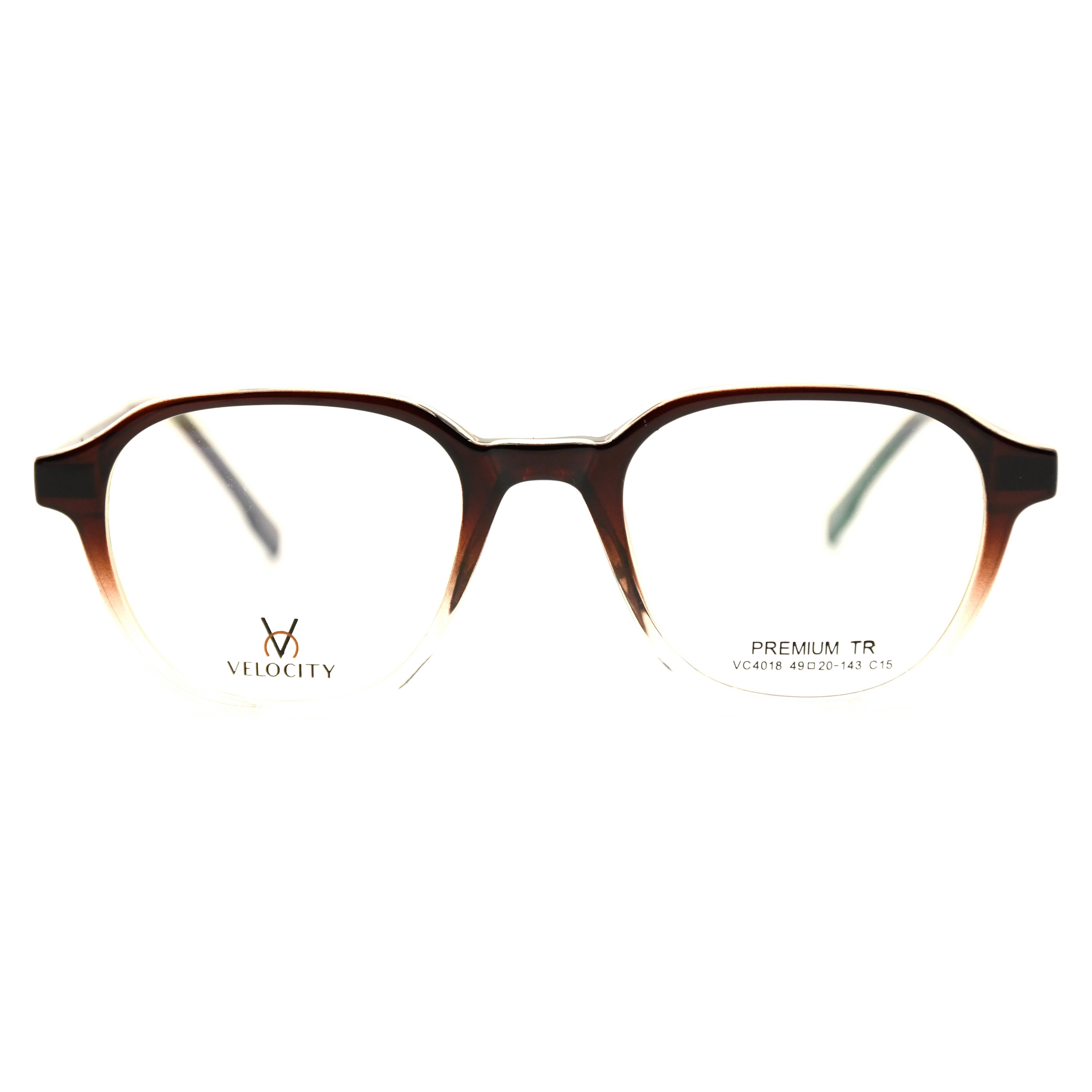 Velocity Rectangle Full Rim Eyeglasses - 4018-C15