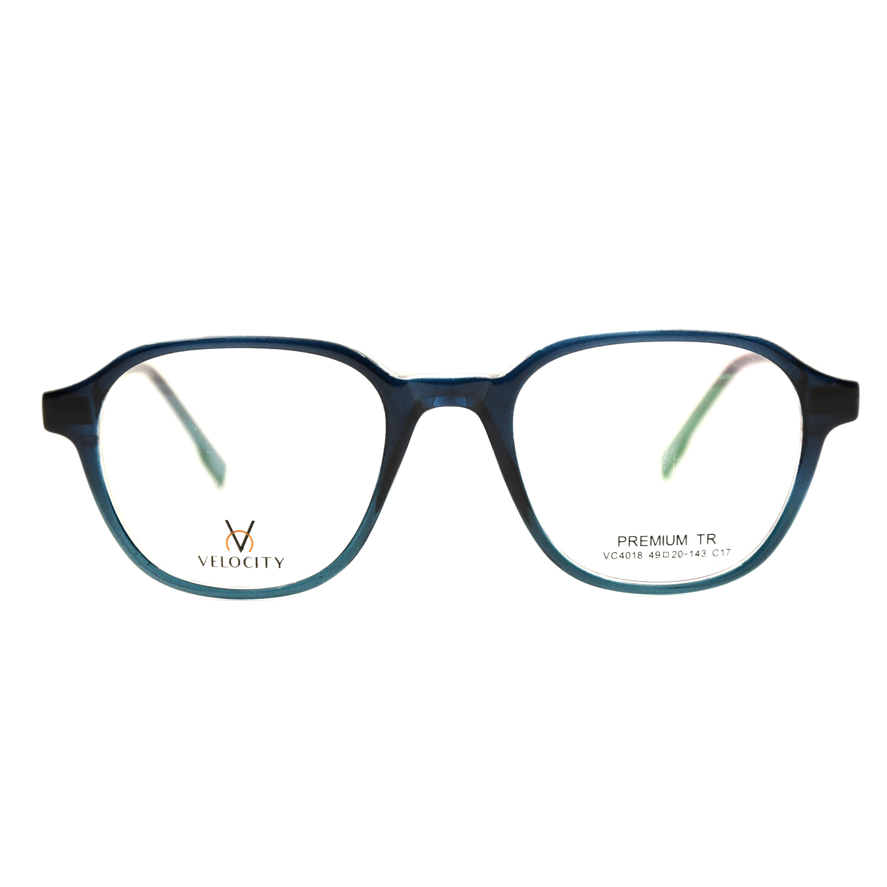 Velocity Rectangle Full Rim Eyeglasses - 4018-C17