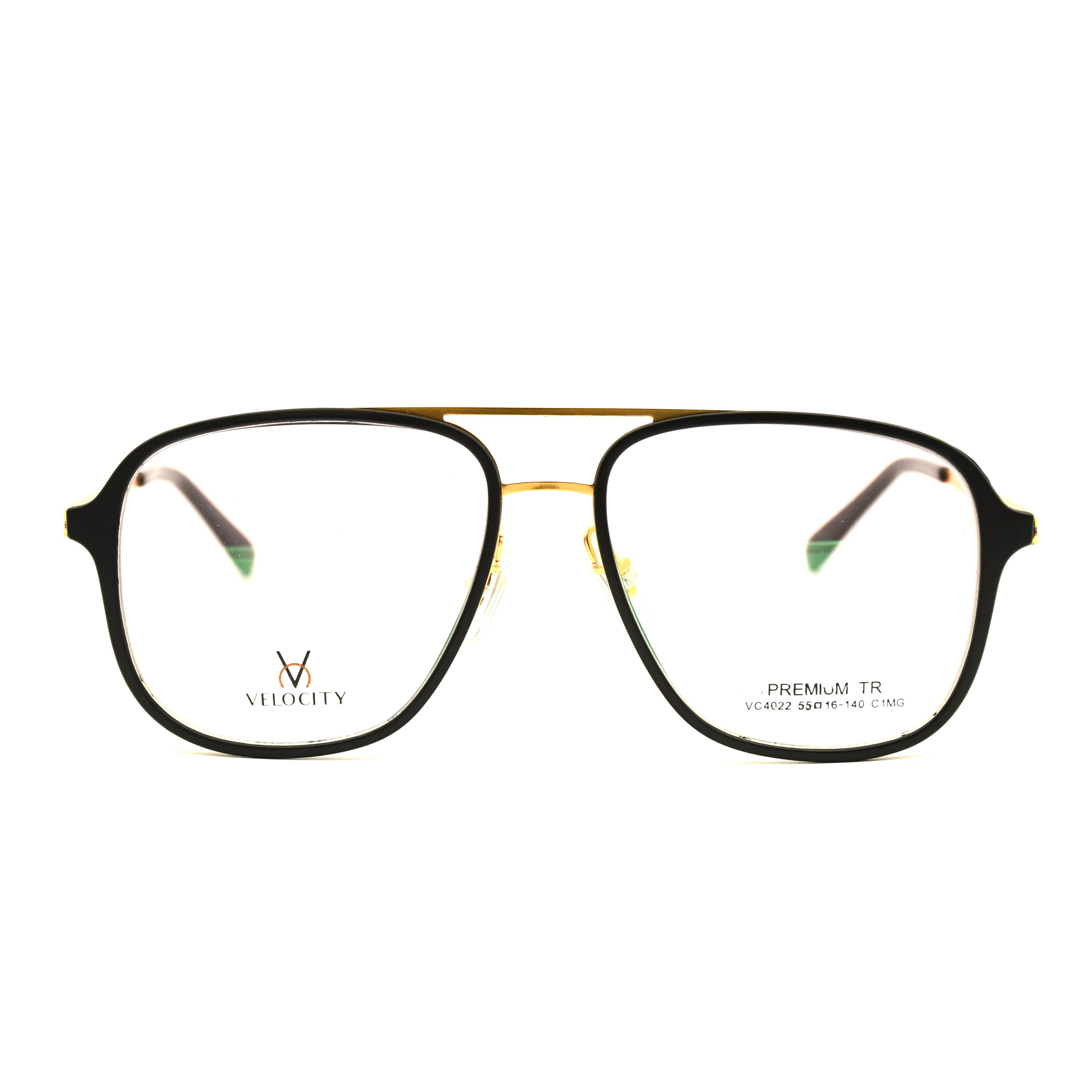 Velocity Rectangle Full Rim Eyeglasses - 4022-C1MG