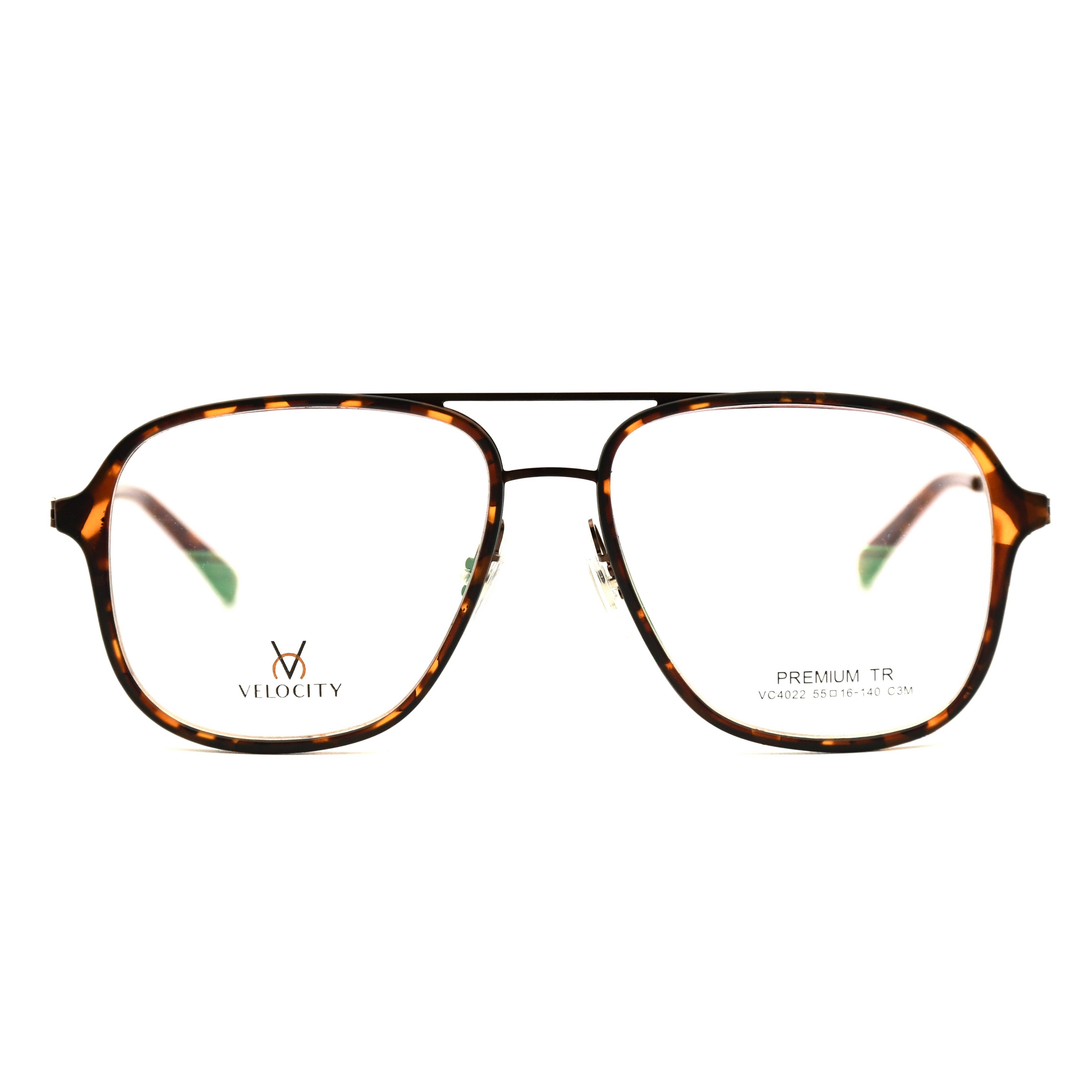 Velocity Rectangle Full Rim Eyeglasses - 4022-C3M