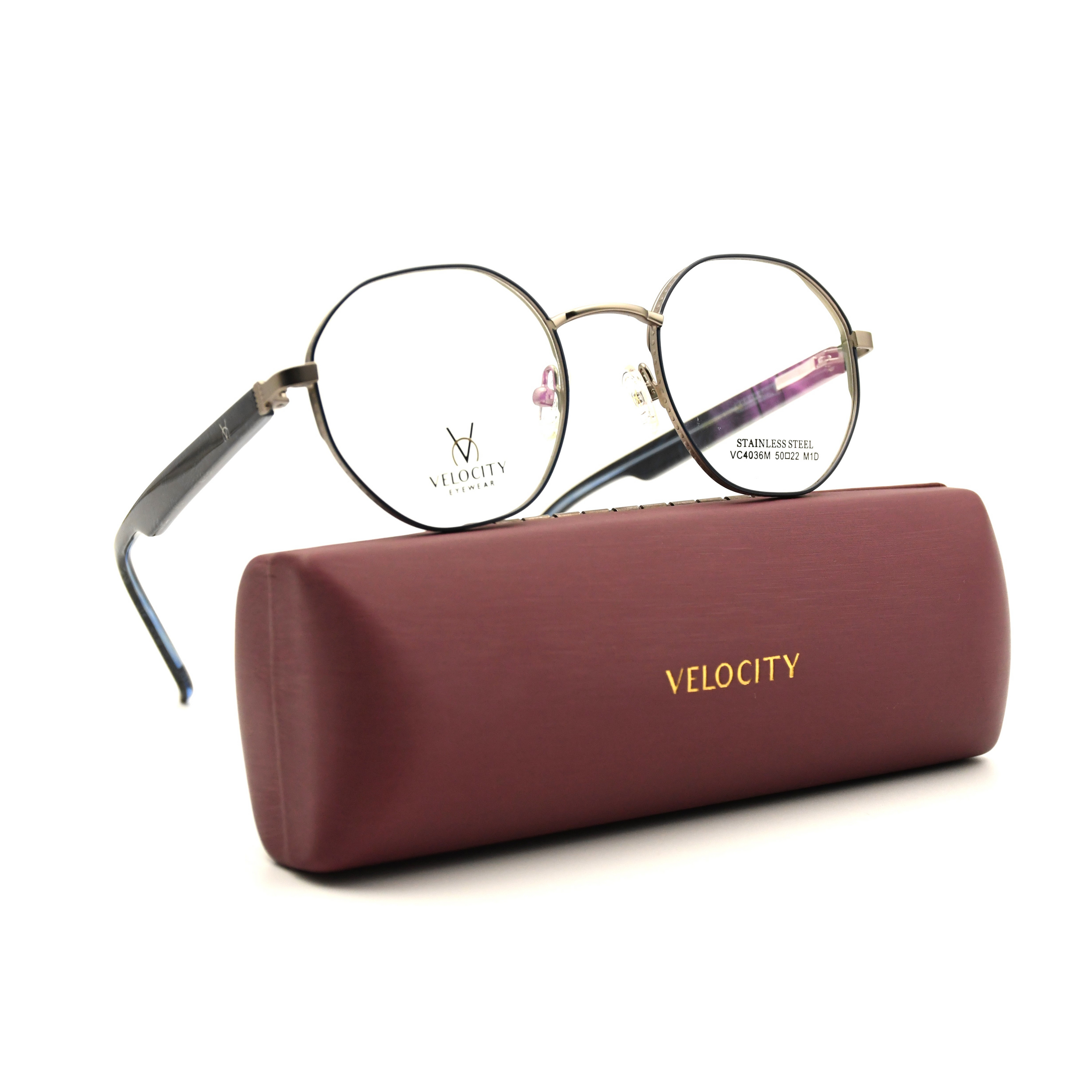 Velocity Full Rim Eyeglasses - 4036-M1D