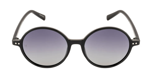 Velocity Polarized Oval Gradient Smoke Series POL Sunglasses for Men