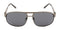 Velocity Polarized Oval Smoke POL Sunglasses for Men