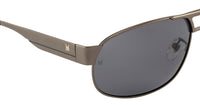 Velocity Polarized Oval Smoke POL Sunglasses for Men