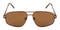 Velocity Polarized Rectangular POL Sunglasses for Men