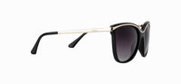 Velocity Sunglasses 6124 Black Square Sunglass