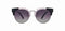 Velocity Sunglasses Silver Oval Sunglass