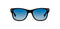 Velocity Sunglasses 1958 Shiny Black Square Sunglass