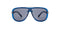 Velocity Sunglasses Polarized 1984 Blue Oval Sunglass