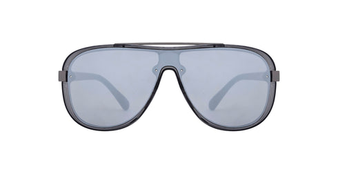 Velocity Sunglasses Polarized 1984 Gray Oval Sunglass