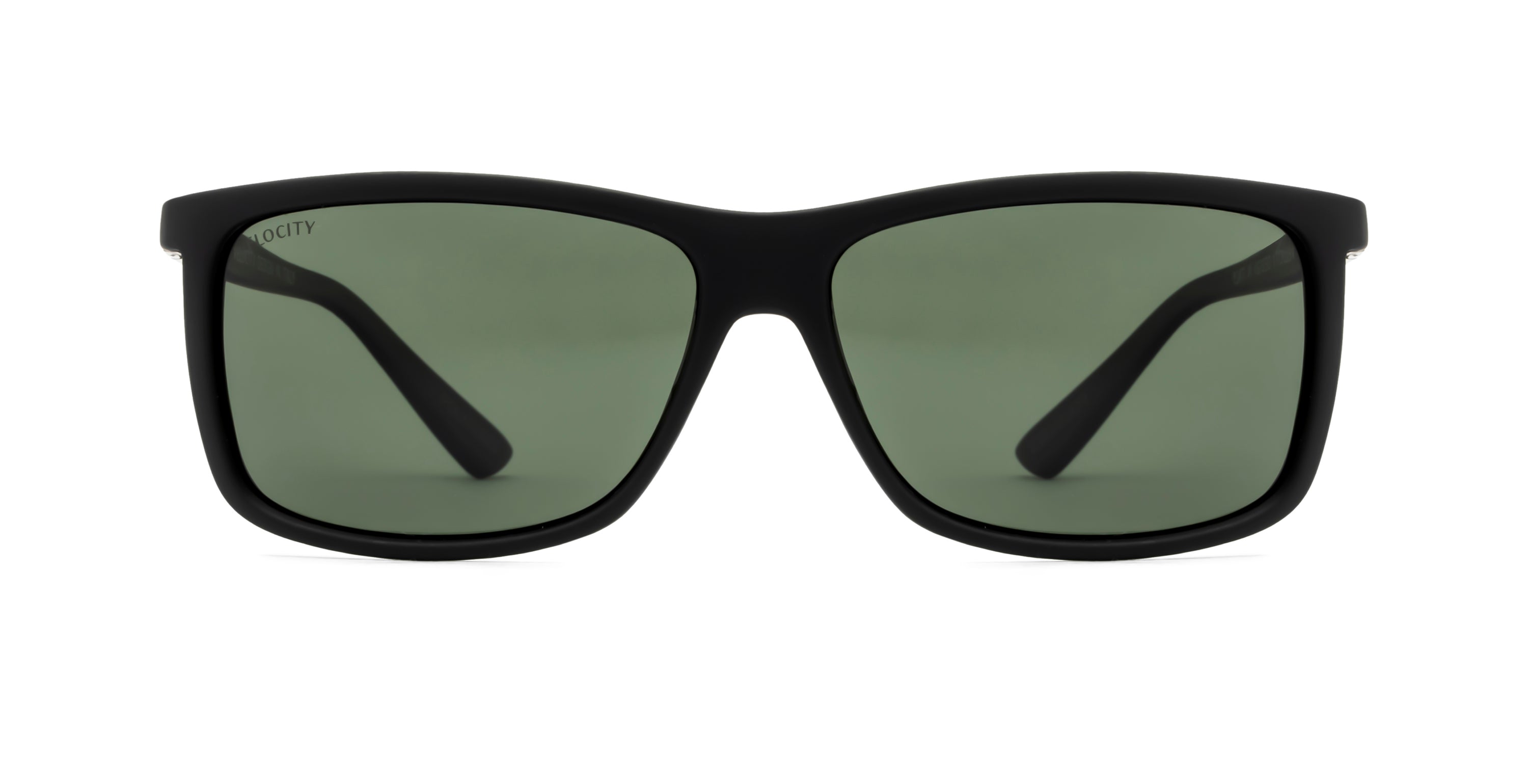 Velocity Full Rim Retro Rectangle Polarized Sunglass