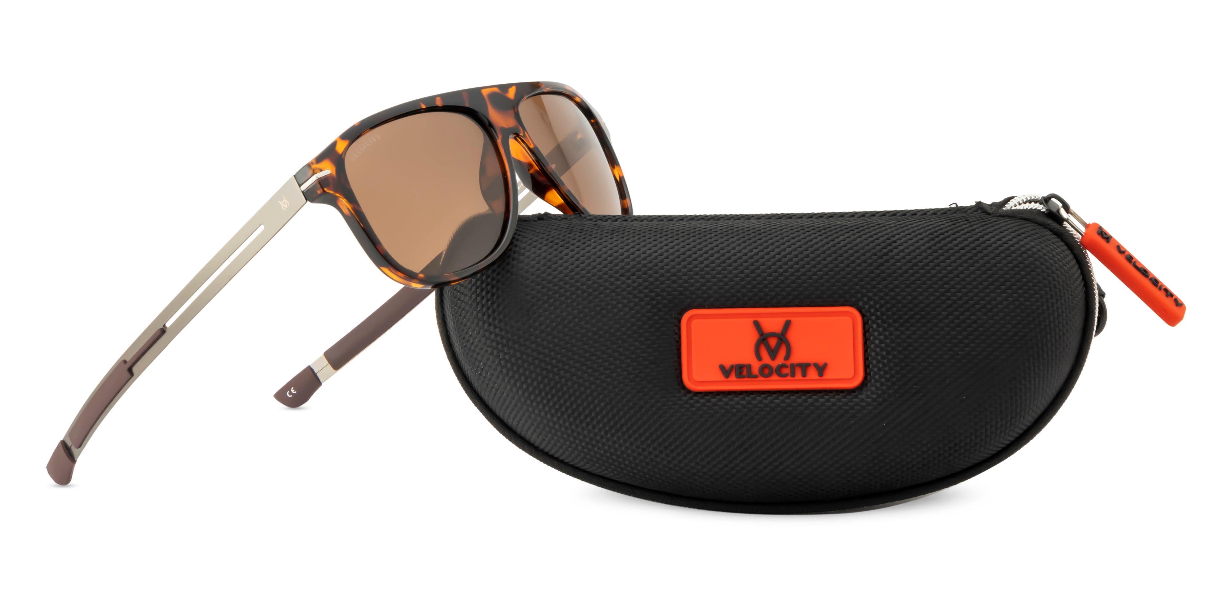 Buy Velocity Polarized Brown TR Square RPM sunglasses for Men at Amazon.in